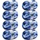 Cozyful Chunky Yarn for Hand Knitting 10 Chunky Chenille Blanket Yarn Jumbo Big Thick Chunky Yarns for Crocheting Tie Dye Bulky Knit Yarns 8 Skein 20 yds 8 oz Each Skein Multi Blue White