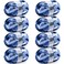 Cozyful Chunky Yarn for Hand Knitting 10 Chunky Chenille Blanket Yarn Jumbo Big Thick Chunky Yarns for Crocheting Tie Dye Bulky Knit Yarns 8 Skein 20 yds 8 oz Each Skein Multi Blue White