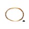 CRAFT WIRE 22 Gauge 1420 Yellow Gold Filled Wire Half Round Dead Soft 14K Gold Filled Made in USA 5FT by
