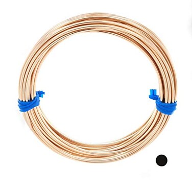 CRAFT WIRE 20 Gauge 1420 Yellow Gold Filled Wire Round Dead Soft 14K Gold Filled Made in USA 5FT by