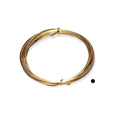 CRAFT WIRE 12 Gauge 1420 Yellow Gold Filled Wire Half Hard Round 14K Gold Filled Made in USA 5FT by