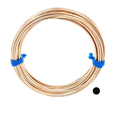 CRAFT WIRE 16 Gauge 1420 Yellow Gold Filled Wire Half Hard Round 14K Gold Filled Made in USA 5FT by