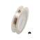 CRAFT WIRE 22 Gauge 925 Sterling Silver Wire Half Round Dead Soft Made in USA 1 Ounce 50FT by