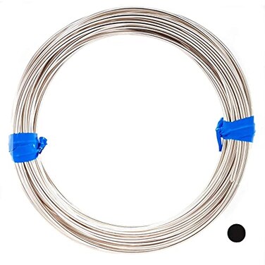 CRAFT WIRE 20 Gauge 925 Sterling Silver Wire Round Dead Soft Made in USA 10FT by