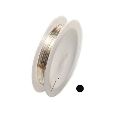 CRAFT WIRE 26 Gauge 925 Sterling Silver Wire Round Dead Soft Made in USA 1 Ounce 76FT