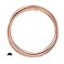 CRAFT WIRE 18 Gauge 999 Pure Copper Wire Half Round Dead Soft CDA 110 Made in USA 50FT by