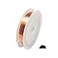 CRAFT WIRE 24 Gauge 999 Pure Copper Wire Half Round Dead Soft CDA 110 Made in USA 100FT by