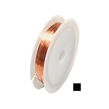 CRAFT WIRE 21 Gauge 999 Pure Copper Wire Square Dead Soft CDA 110 Made in USA 100FT by
