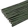 Pengxiaomei 120 Pack Floral Stems Wire for Paper Flower 2 Gauge Flower Stems for Crochet Projects 16 Inch Artificial Green Crafts Wire Wreath Making Supplies for Flower DIY