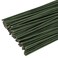 Pengxiaomei 120 Pack Floral Stems Wire for Paper Flower 2 Gauge Flower Stems for Crochet Projects 16 Inch Artificial Green Crafts Wire Wreath Making Supplies for Flower DIY
