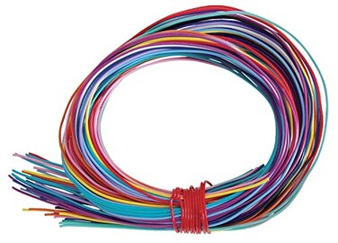 Twisteez TW50 Craft Sculpture Wire 125 ft Assorted Color Pack of 50 427502