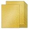 Goefun 100 Sheets DoubleSided Gold Glitter Cardstock 85 x 11 100lb NoShed Shimmer Glitter Paper Bulk for Wedding Parties Invitations Birthday DIY Craft Projects Anniversary