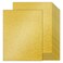 Goefun 100 Sheets DoubleSided Gold Glitter Cardstock 85 x 11 100lb NoShed Shimmer Glitter Paper Bulk for Wedding Parties Invitations Birthday DIY Craft Projects Anniversary
