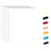 Goefun White Cardstock 85 x 11 White Paper 100 Pack 65lb Card Stock Printer Paper for Cards Making Office Printing Certificate