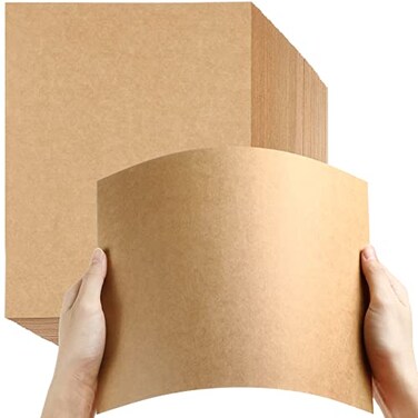 Fainne 200 Sheets 85 x 11 Inches Card stock Thick Paper Heavyweight Card Stock Printer Paper 250 GSM 92 lb Cover 170 lb Text for Invitations Menus Crafts DIY ProjectsBrown