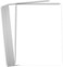 Hamilco White Cardstock 8 x 10 Blank 80 lb Cover Card Stock 50 Pack
