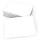 321Done Blank Note Cards 4x6 Thick Cardstock Plain White Card Stock Notecards Stationery for Writing Stamping Printing Made in USA Set of 50 No Envelopes
