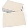 321Done Blank Note Cards 4x6 Thick Cardstock Plain Kraft Card Stock Notecards Stationery for Writing Stamping Printing Made in USA Set of 50 No Envelopes