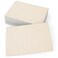 321Done Blank Note Cards 4x6 Thick Cardstock Plain Kraft Card Stock Notecards Stationery for Writing Stamping Printing Made in USA Set of 50 No Envelopes