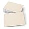 321Done Blank Note Cards 35x5 Thick Cardstock Plain Kraft Card Stock Small Notecards Stationery for Writing Stamping Printing Made in USA Set of 50 No Envelopes