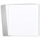 Hamilco White Linen Cardstock Scrapbook Paper 12x12 Heavy Weight 100 lb Cover Card Stock 25 Pack