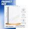 WritePads Veritas White Cardstock 85 x 11 110LB Index199GSM Heavyweight Card Stock 100 Sheets Thick Cardstock Printer Paper for Copy Printing Art Projects Invitations Made In USA
