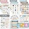 Hadley Designs Parts of Speech Posters for Classroom Must Haves 12 Grammar Posters Writing Process for Homeschool Elementary Middle School ELA 3rd 4th 5th Grade Teacher Must Haves Boho Classroom Decor