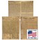 Young N Refined American Founding documents Laminated 3 pack EXTRA LARGE US Constitution Declaration of Independence and Bill of Rights reproduction NOW with BIGGER clearer Letters