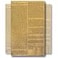 Young N Refined US Constitution American Founding Bill of Rights LAMINATED LARGE reproduction NOW BIGGER CLEARER TEXT 18x29 USA MADE