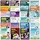 Decorably 24 Book Genre Posters for Classroom Elementary 11x14in Educational MatteLaminated School Decor Hallways Bulletin Boards Home Study Room Library