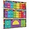 Pasimy 3 Pcs Educational Math Posters Mathematics Classroom Banners Triangles Angles Math Bulletin Board Charts for Elementary Middle School Classroom Decorations