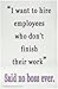 Youth Change 323 Funny Classroom Poster Teaches Students to Finish Their Work