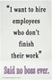Youth Change 323 Funny Classroom Poster Teaches Students to Finish Their Work