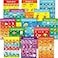 Eersida 13 Pcs Phonics Vowels Chart Posters Educational Alphabet Poster for Toddler Kids Alphabet Letters for Wall English Learning Poster Phonics Blending Chart for Classroom Wall Bulletin Board