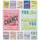 SweetzerOrange Set of 12 Motivational Growth Mindset Posters for Teachers Students Bedroom Office Classroom Decor to Inspire Young Minds Laminated Growth Mindset Posters for Classroom 11x14