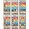 Young N Refined Classroom Rules posters 6 pack of etiquette school signs 9x19