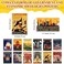 Outus 13 Pieces Forms of Government and Economic Ideologies Posters Social Studies Classroom Decorations History Sociology Bulletin Board Decor Set for Middle High School Educational Learning