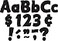 Teacher Created Resources Black Funtastic 4 Letters Combo Pack TCR5453
