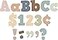 Teacher Created Resources Everyone is Welcome 4 Bold Block Letters Combo Pack TCR7153