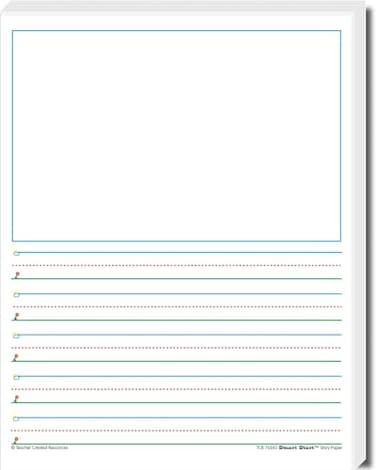 Teacher Created Resources Smart Start 12 Story Paper 360 Sheets TCR76543