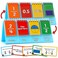 Aizweb DoubleSided Fractions and Equivalency Flip Chart Math Manipulatives for Elementary School Fraction Manipulatives Homeschool Supplies