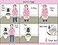 HOM LLC Girls Sets ABAOT Approved StepbyStep 9X12 Set of 5 Visual Schedules Potty Training Bathing Shower Teeth Brushing Hand Washingfor AutismSpecial Needs Independent Living Personal Hygiene