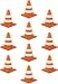 Teacher Created Resources Under Construction Cones Accents TCR8745