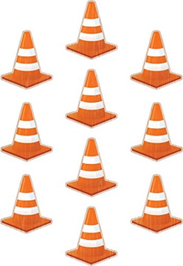 Teacher Created Resources Under Construction Cones Accents TCR8745