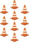 Teacher Created Resources Under Construction Cones Accents TCR8745