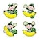 Trend Enterprises TREND Monkeys and Bananas Mini Accents Variety Pack Classroom Bulletin Board Cut Outs 3 Inches 36 Count