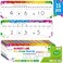 SpriteGru 15 PCS Number Line Dry Erase Boards Writable and Erasable Double Sided Board010 on One Side 020 on Other Side Math White Board for Kids Students Classroom and Home 12 x 4 Colorful Stars