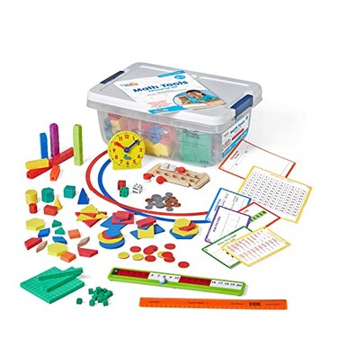 hand2mind Reagan Tunstall Kristina Grant Small Group Math Sets K1 Math Manipulatives Base Ten RekenRods Pattern Blocks Attribute Blocks Two Color Counters