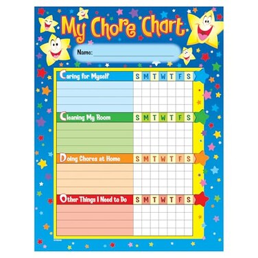 Trend Enterprises Stars Success Charts 25 Sheets by TREND Enterprises Inc Help Your Child Establish Good Habits for Home and Study