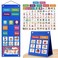 PITCOTT Visual Schedule for Kids Chore Chart103 Daily Schedule Board Routine Pocket Chart Cards for ToddlersAutism Learning Material Tool Wall Planner for Home School with 3 in 1 Cards Gift for Kids